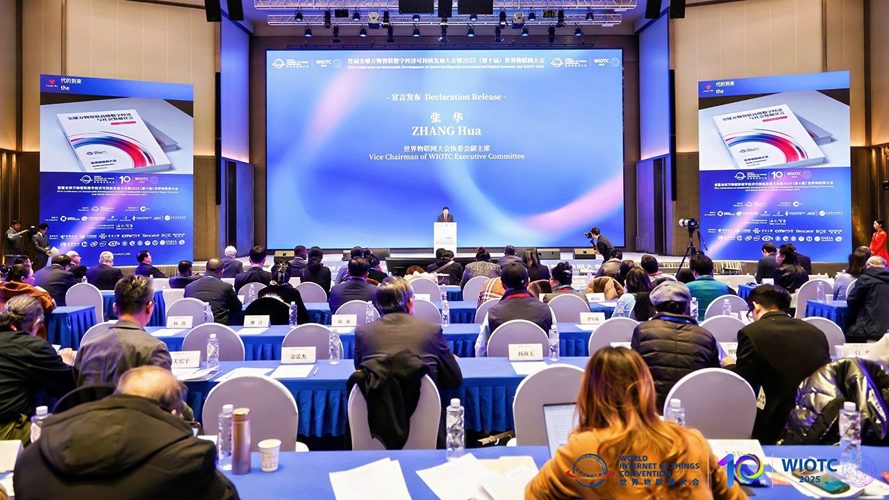 全球万物智联数字经济与社会发展宣言发布